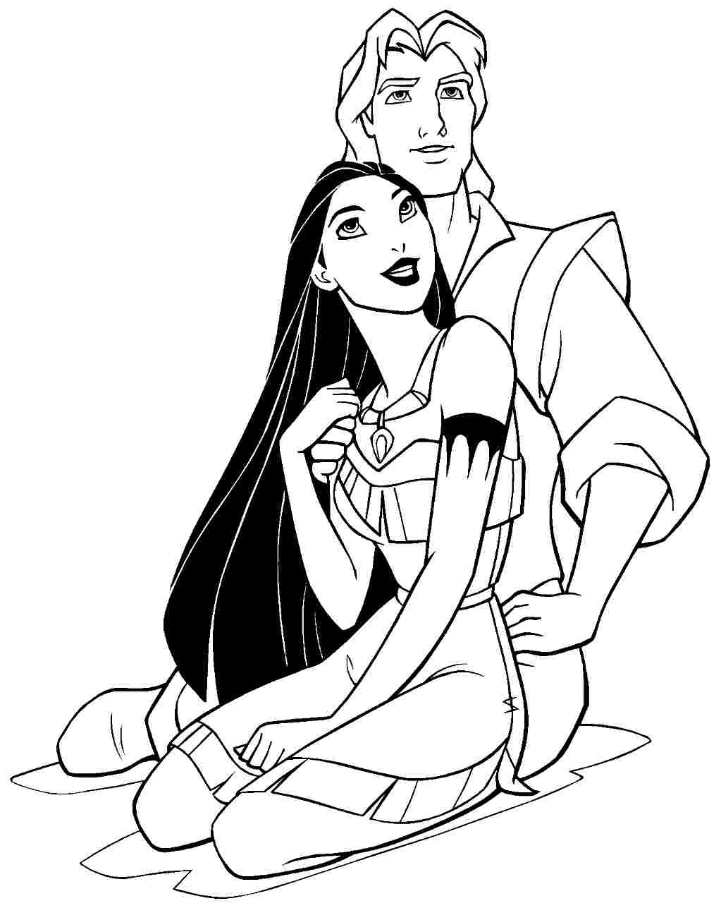 1023x1287 Disney Princess Coloring Pages Pocahontas Just Colorings