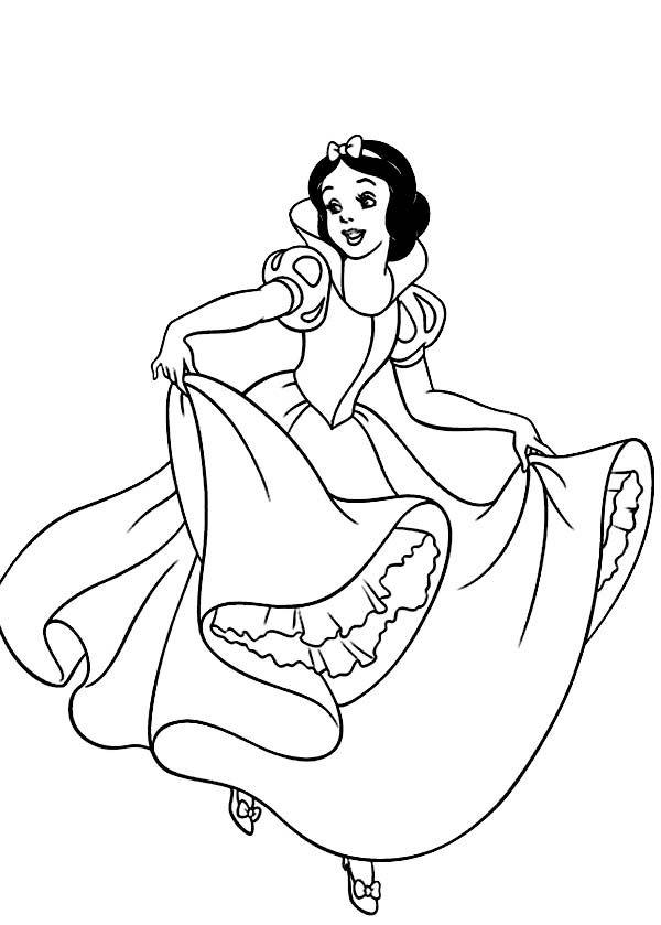 600x839 Disney Princesses, Snow White Is Very Happy On Disney Princesses