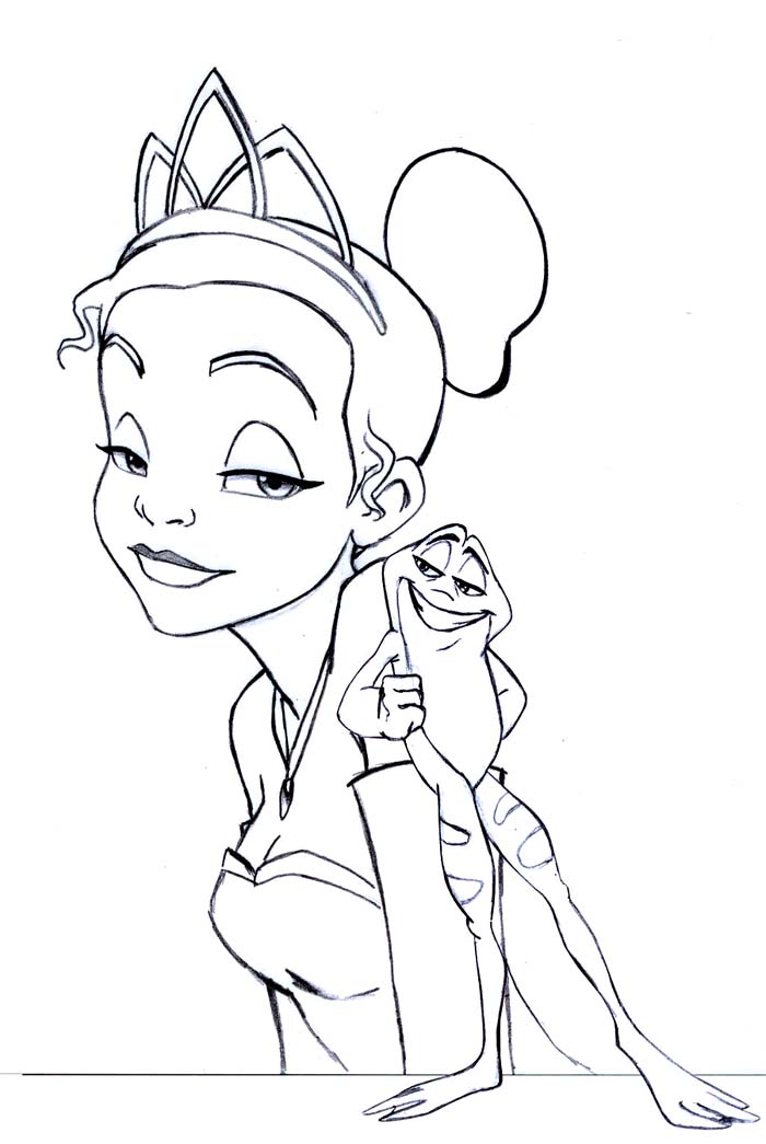 700x1045 Princess Tiana Coloring Pages 356801