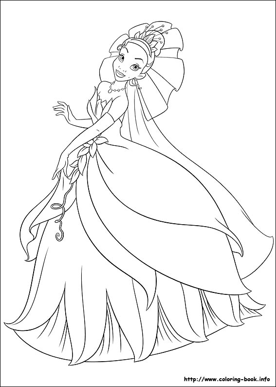 567x794 The Princess And The Frog Coloring Pages On Coloring