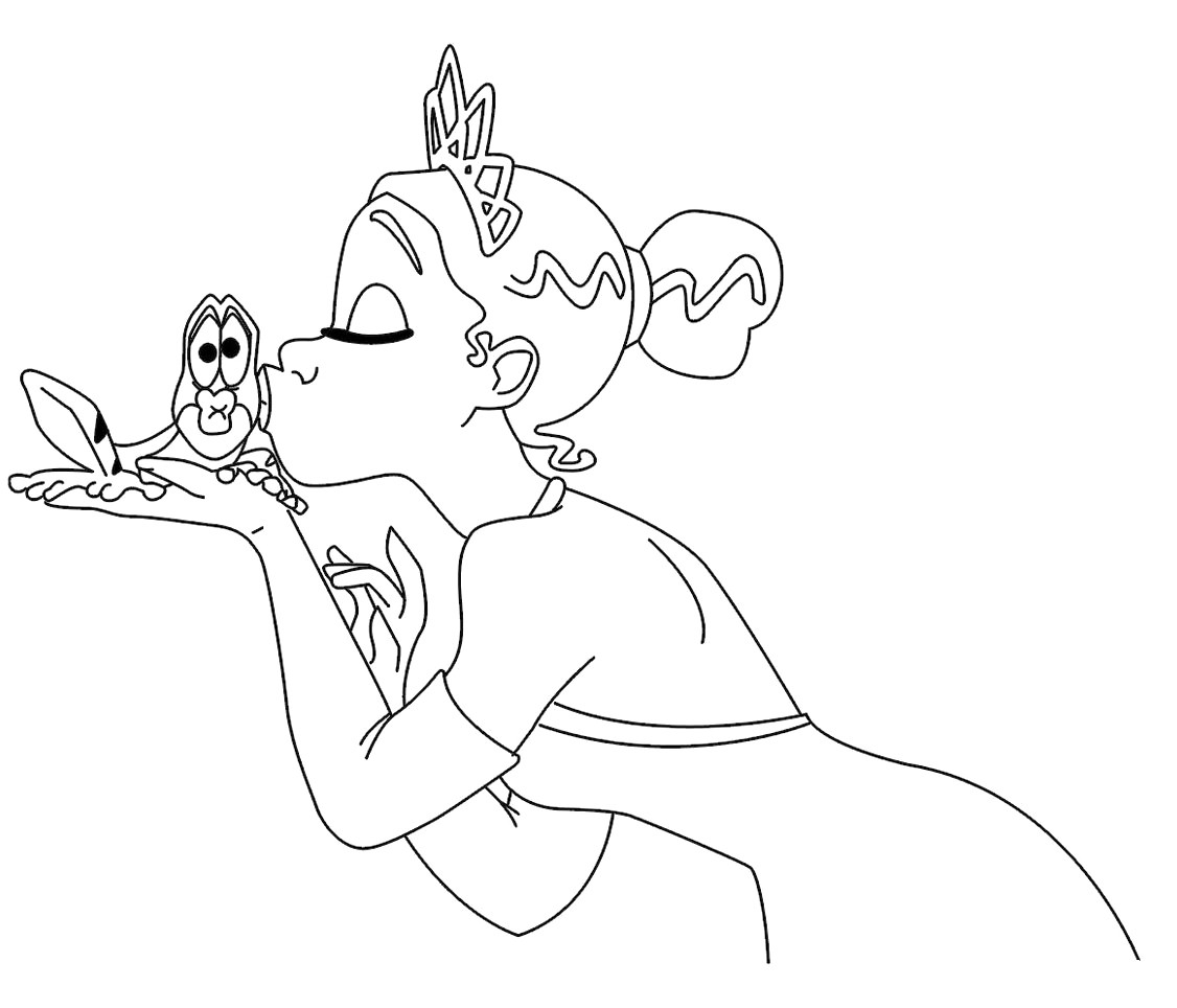 1126x964 Unique Disney Princess Coloring Pages Tiana Gallery Printable Best