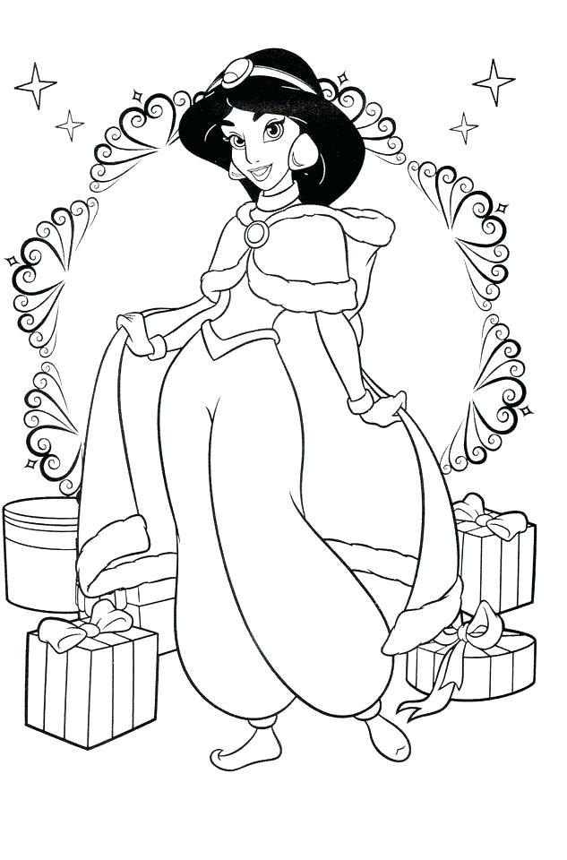 633x960 Princess Jasmine Coloring Page Princess Jasmine Coloring Pages