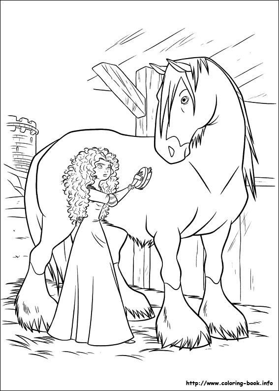567x794 Disney Princess Coloring Pages Brave New Imagen Relacionada