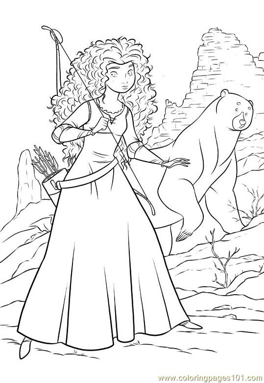 539x780 Brave 62 Coloring Page