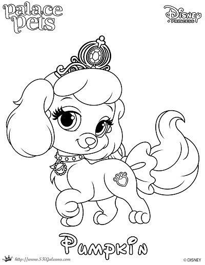 400x517 Princess Palace Pet Coloring Page Of Pumpkin Skgaleana