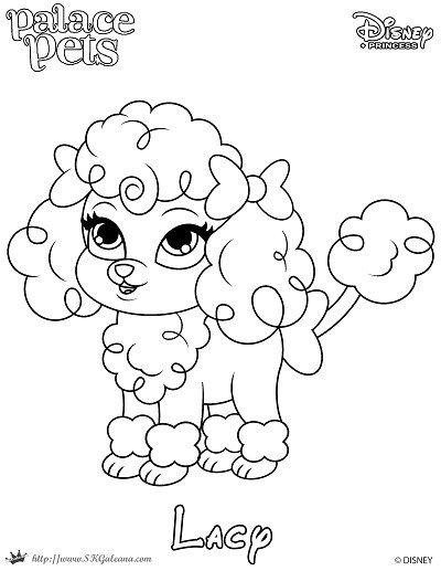 400x517 Free Coloring Page Featuring Lacy From Disney's Princess Palace