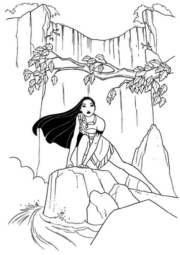 600x848 Pocahontas Coloring Pages
