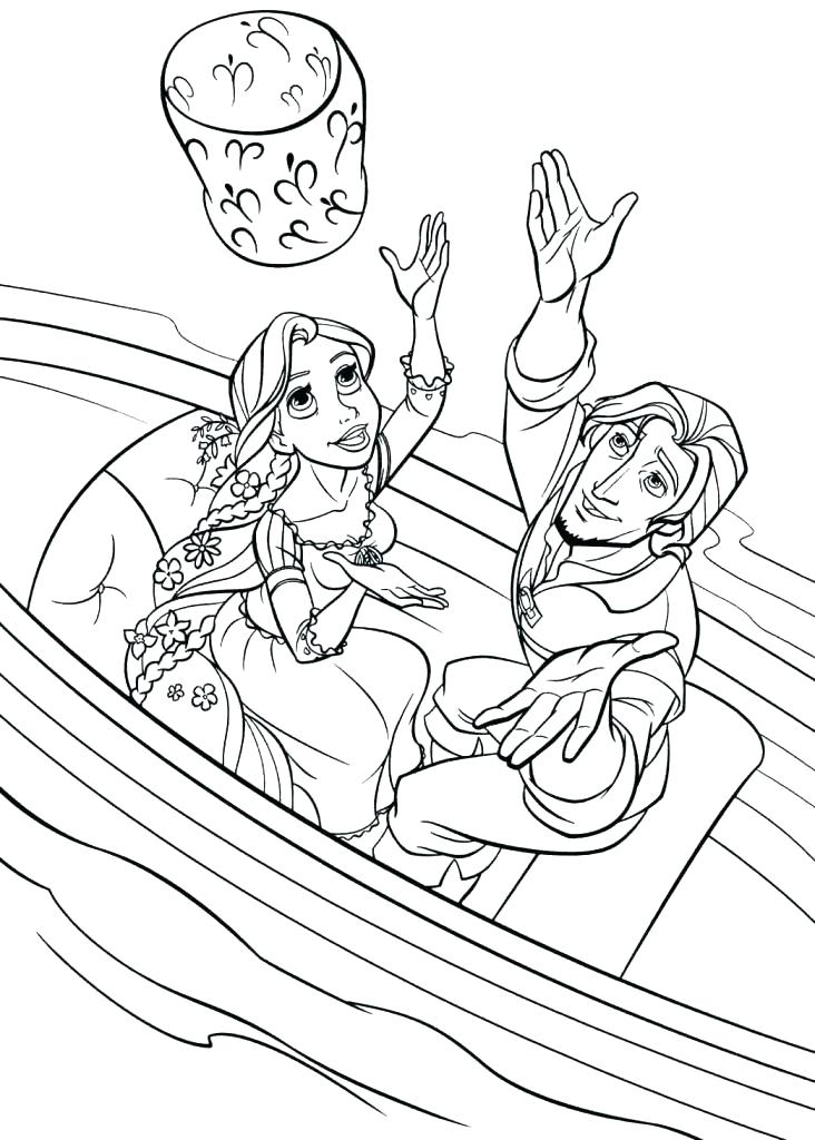 732x1024 Rapunzel Coloring Pages Coloring Pages Of Tangled Free Printable