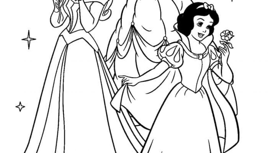 1060x608 Disney Princess Thanksgiving Coloring Pages Timykids