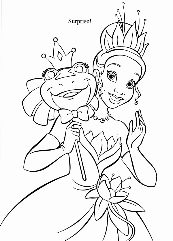 600x834 12 Fresh Of Disney Princess Tiana Coloring Pages Image