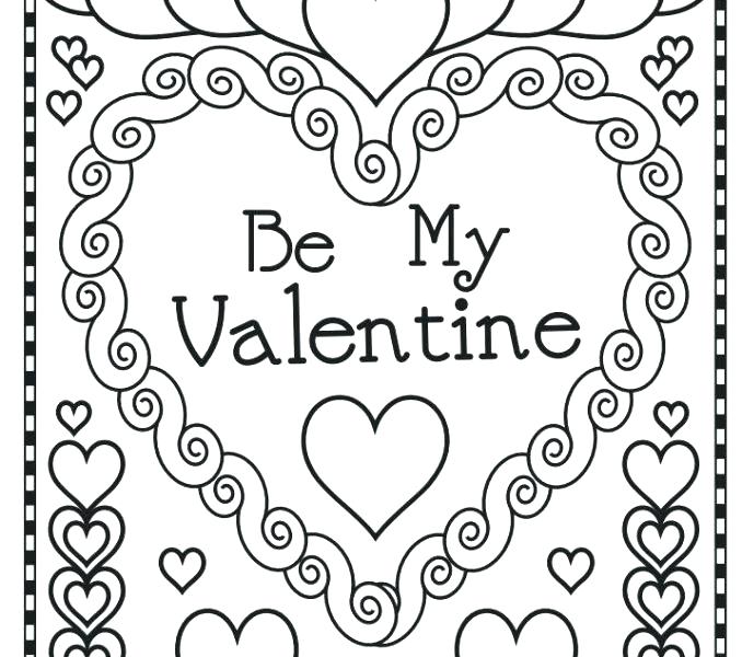 678x600 Valentine Coloring Pages Disney Printable Valentines Disney
