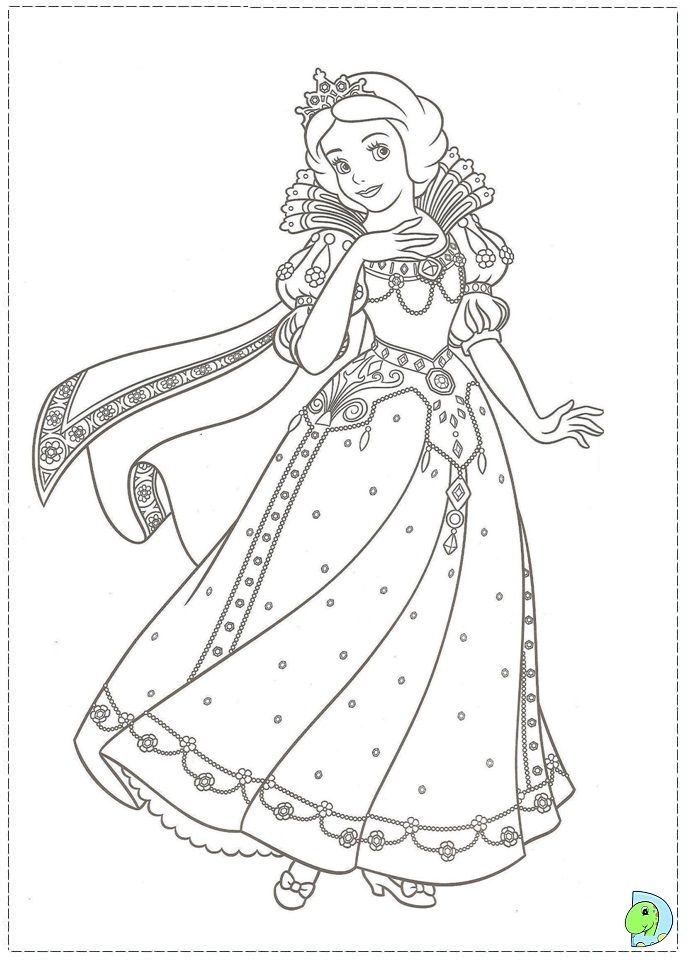 691x960 Disney Princess Coloring Pages For Christmas