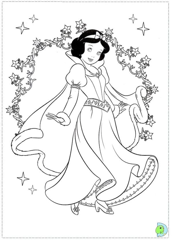 600x834 Pin By On Winter Princess Kids Coloring Pages