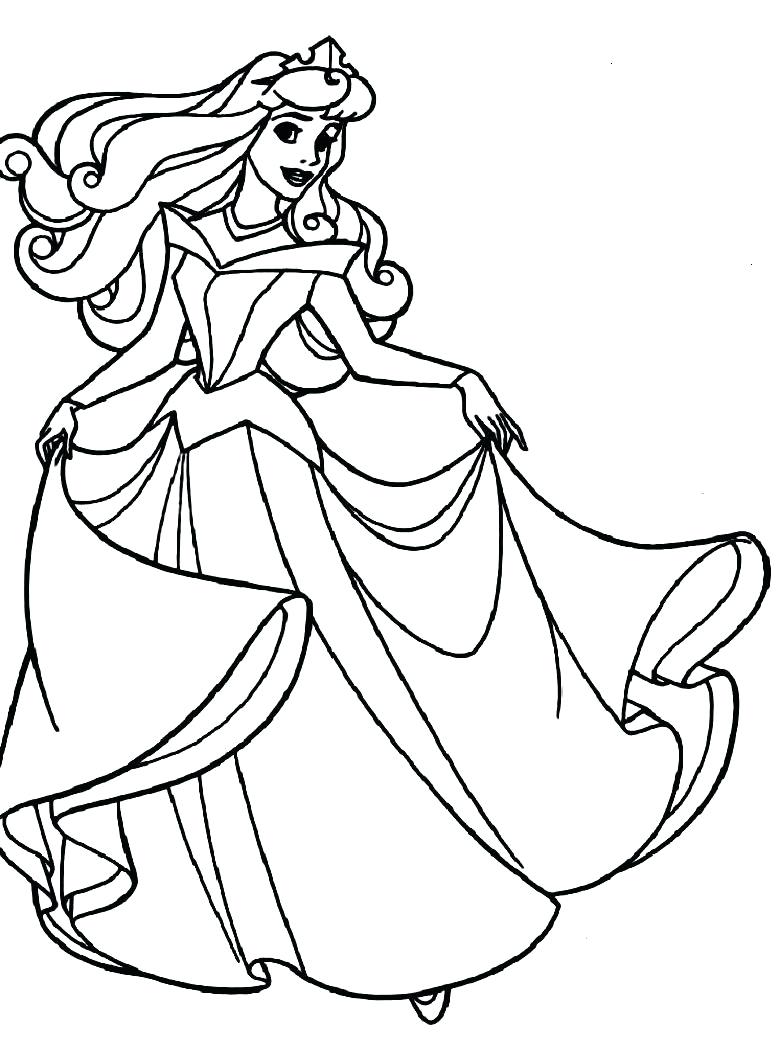 780x1050 Coloring Pages ~ Sleeping Beauty Coloring Page Free Printable