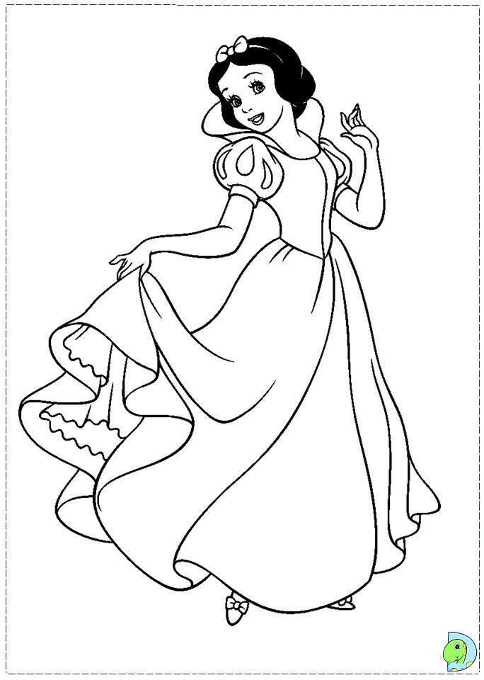 Disney Snow White Coloring Pages