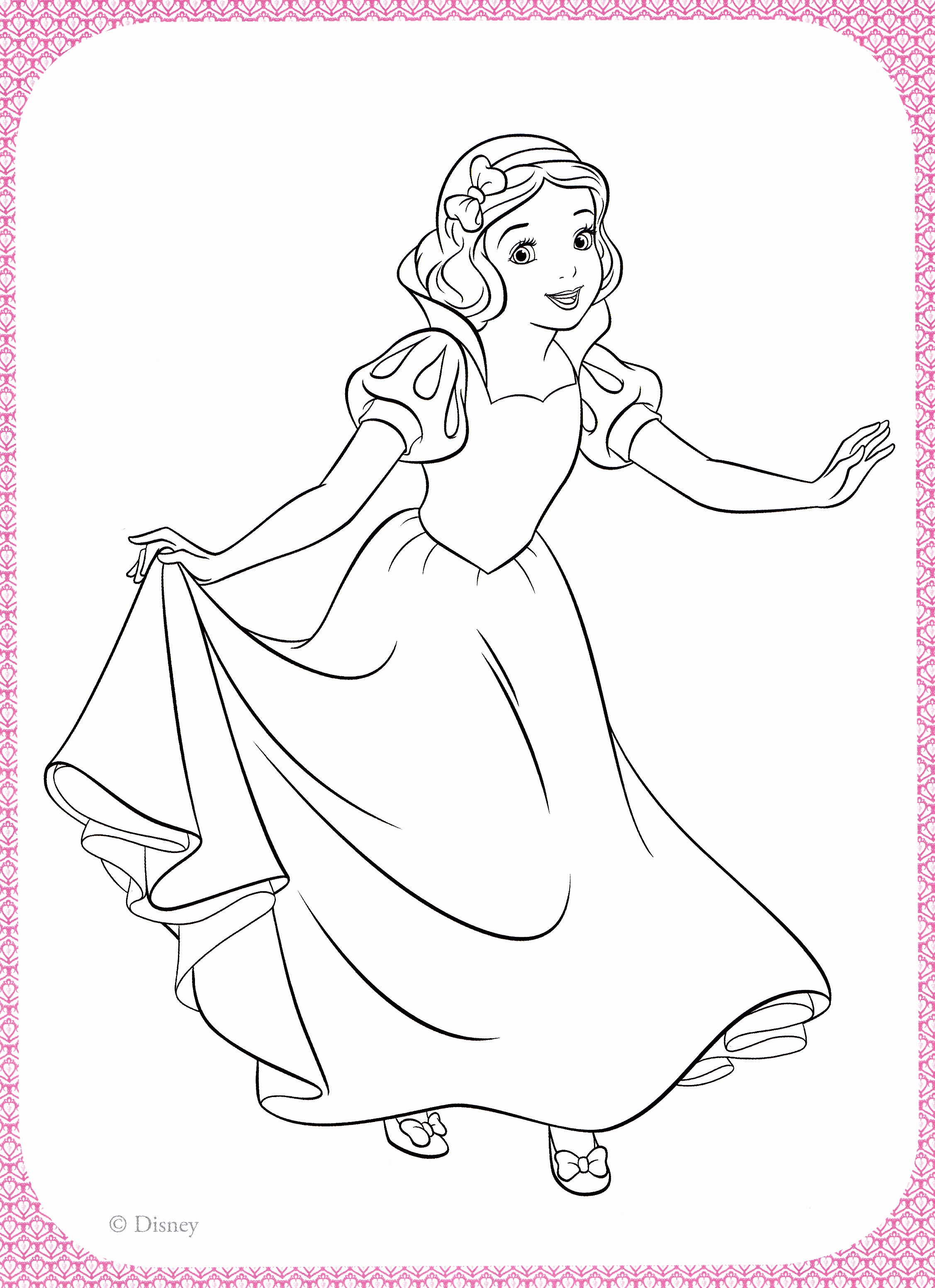 2254x3103 Snow White Coloring Page Awesome Top 97 Pages Free Throughout