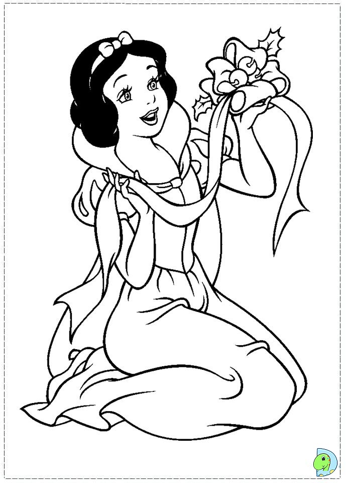 691x960 Disney Princess Snow White Coloring Page