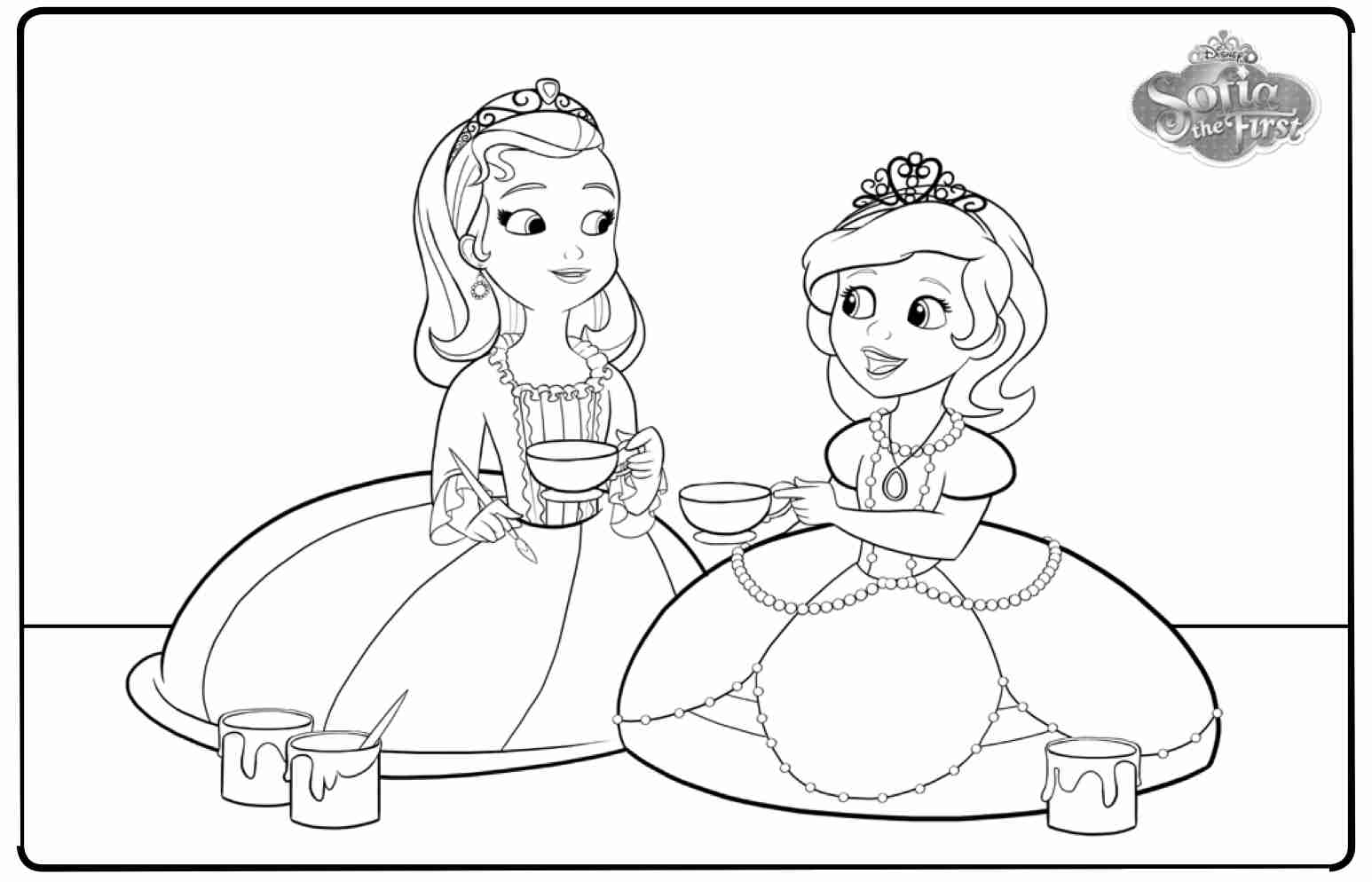 1546x994 Princess Sofia Coloring Pages Olegratiy
