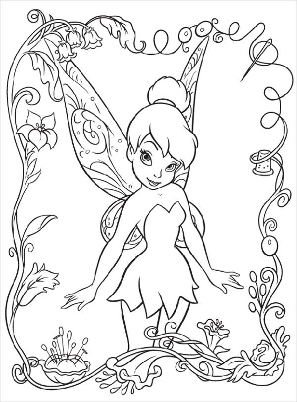 Disney Spring Coloring Pages