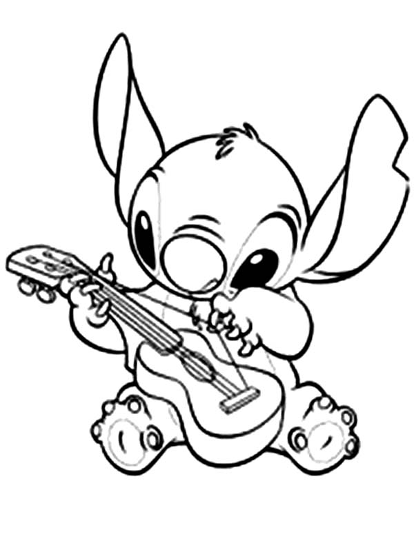 600x801 Stitch Coloring Pages