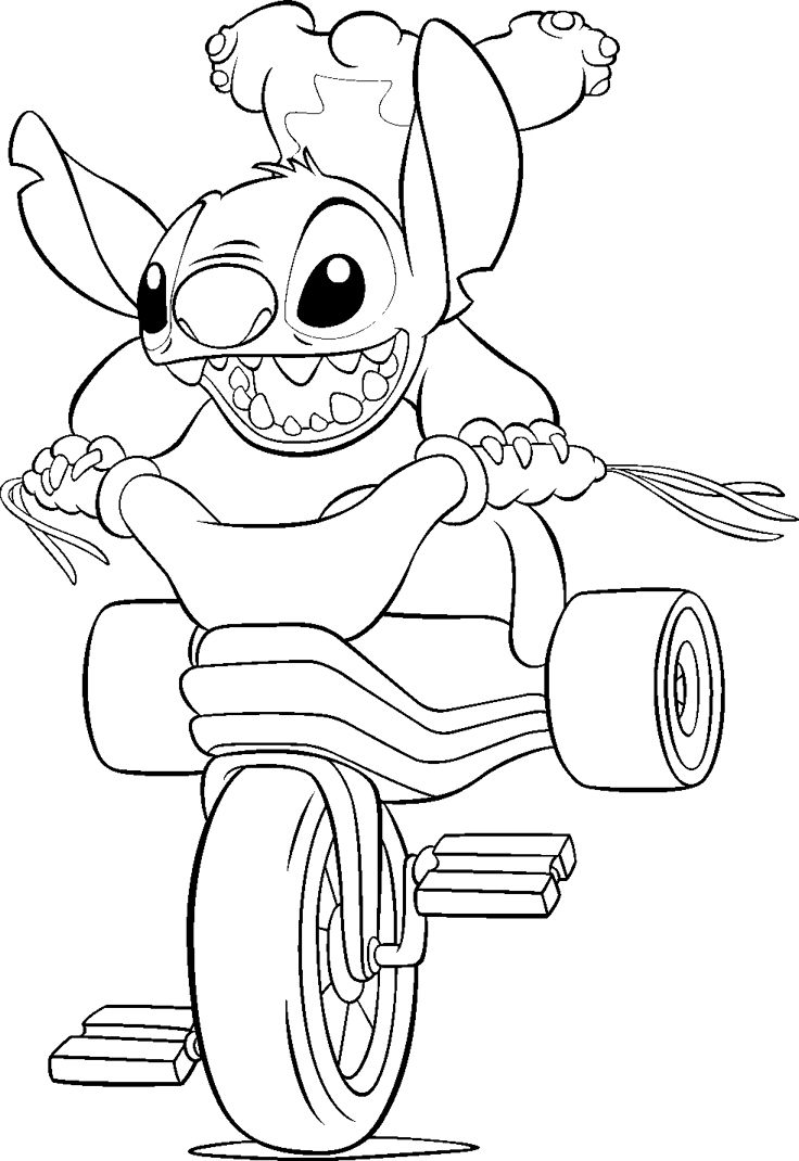 736x1070 Free Printable Lilo And Stitch Coloring Pages For Kids