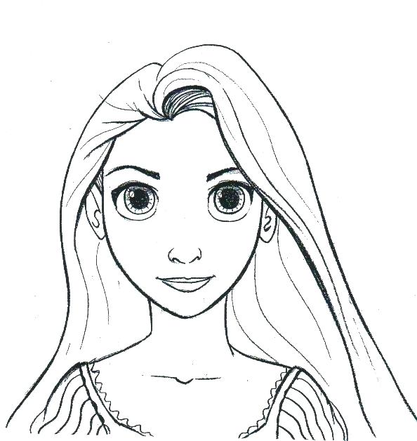 594x628 Rapunzel Coloring Pages For Coloring Kids Coloring Baby Coloring
