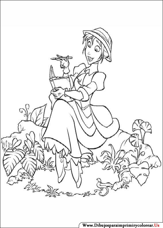 567x794 8 Best Tarzan ~ Disney Coloring Pages Images On Disney