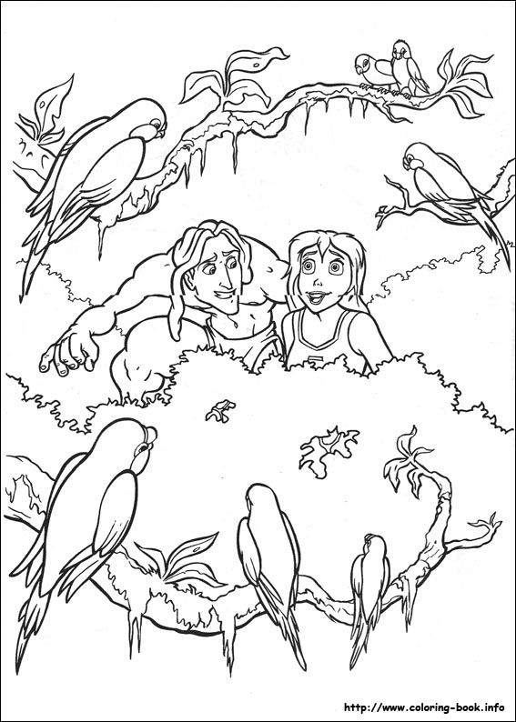 567x794 Afbeeldingsresultaat Voor Coloring Pages Tarzan Coloring Pages