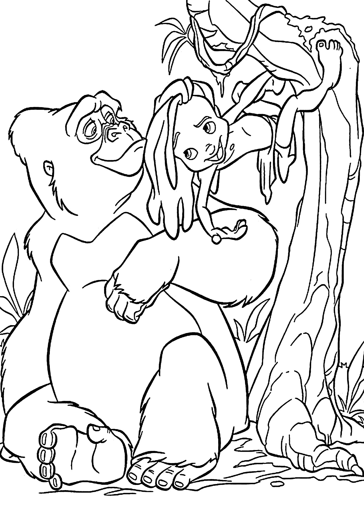 1483x2079 Disney Character Coloring Pages Disney Coloring Pages Toy Story