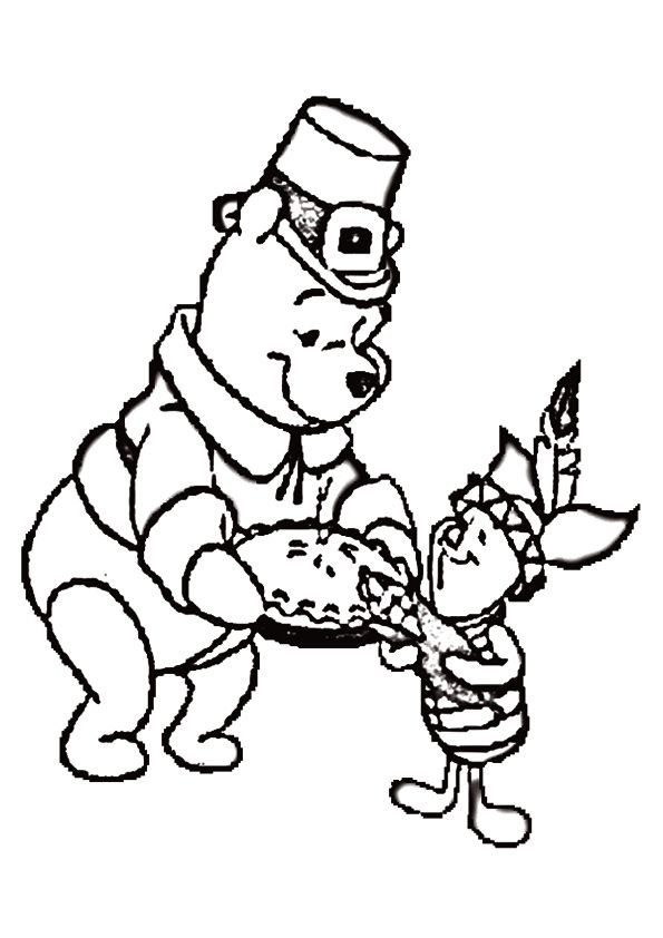 Disney Thanksgiving Coloring Pages Printables