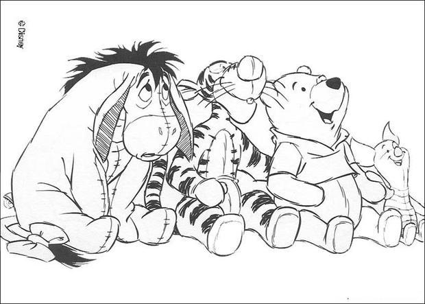 620x443 Winnie The Pooh Coloring Pages