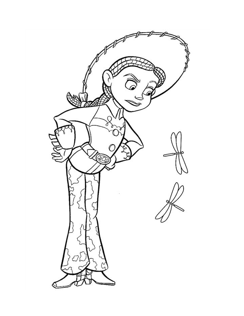 850x1100 Free Printable Toy Story Coloring Pages For Kids