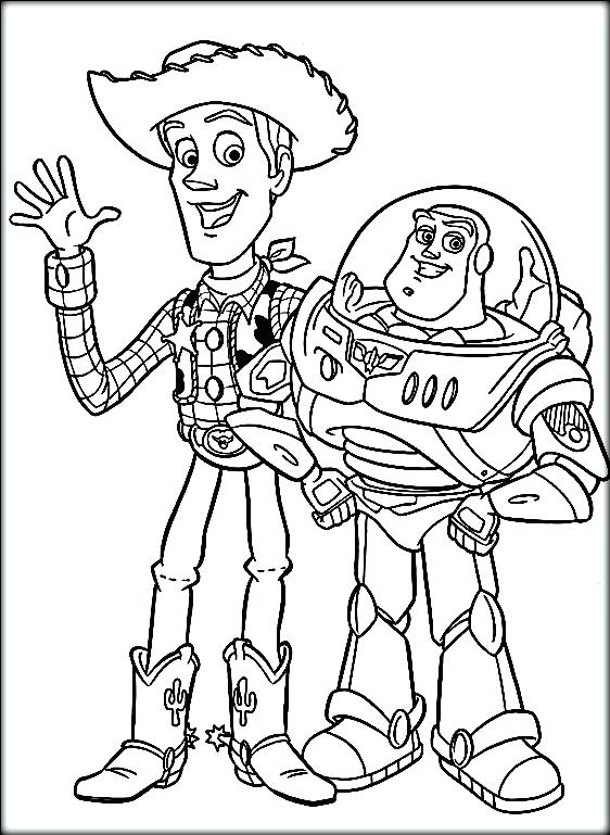 562x769 17 Toy Story Color Pages Disney Toy Story Coloring Pages Buzz Toy
