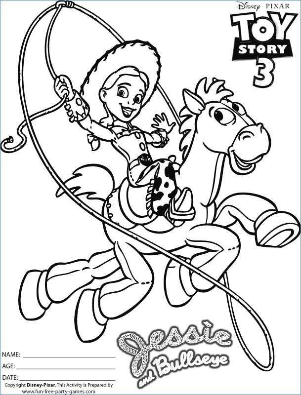609x800 Alien Toy Story Coloring Page