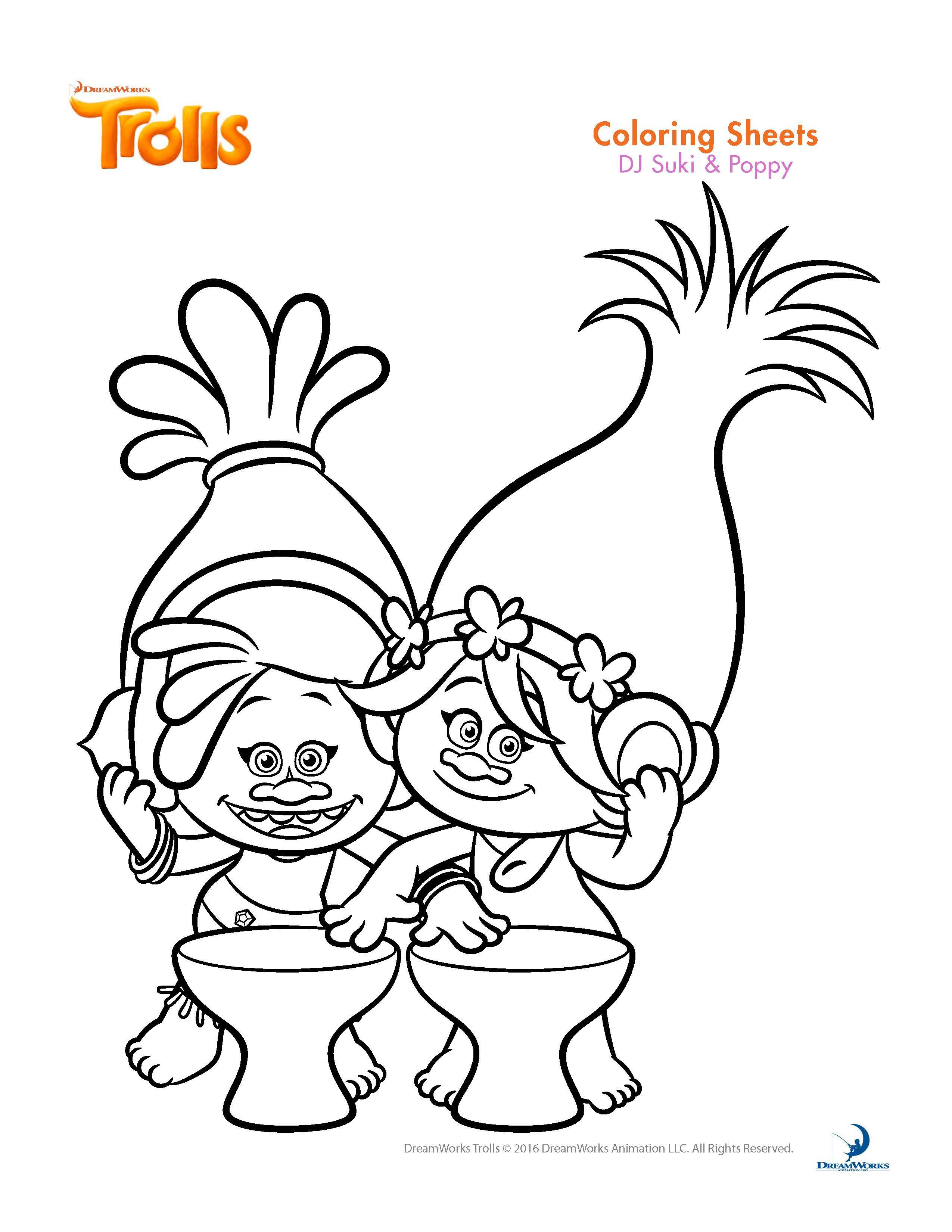 2550x3300 New Frozen Coloring Pages Trolls