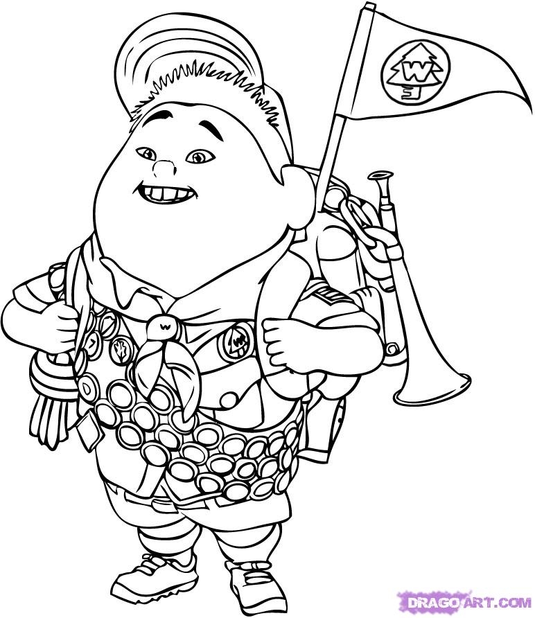Disney Up Coloring Pages