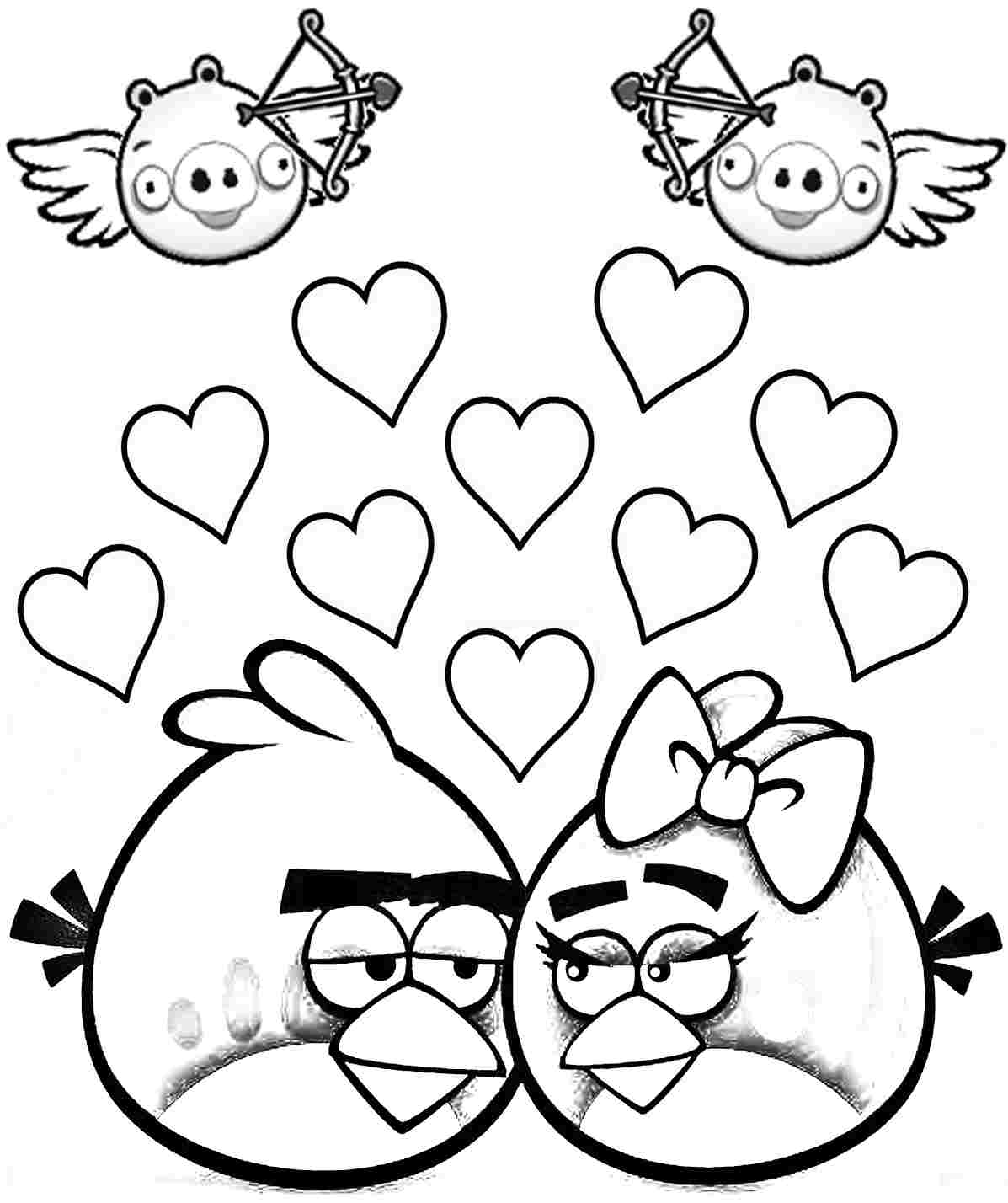 1197x1428 Coloring Pages. Kids Valentine Coloring Pages