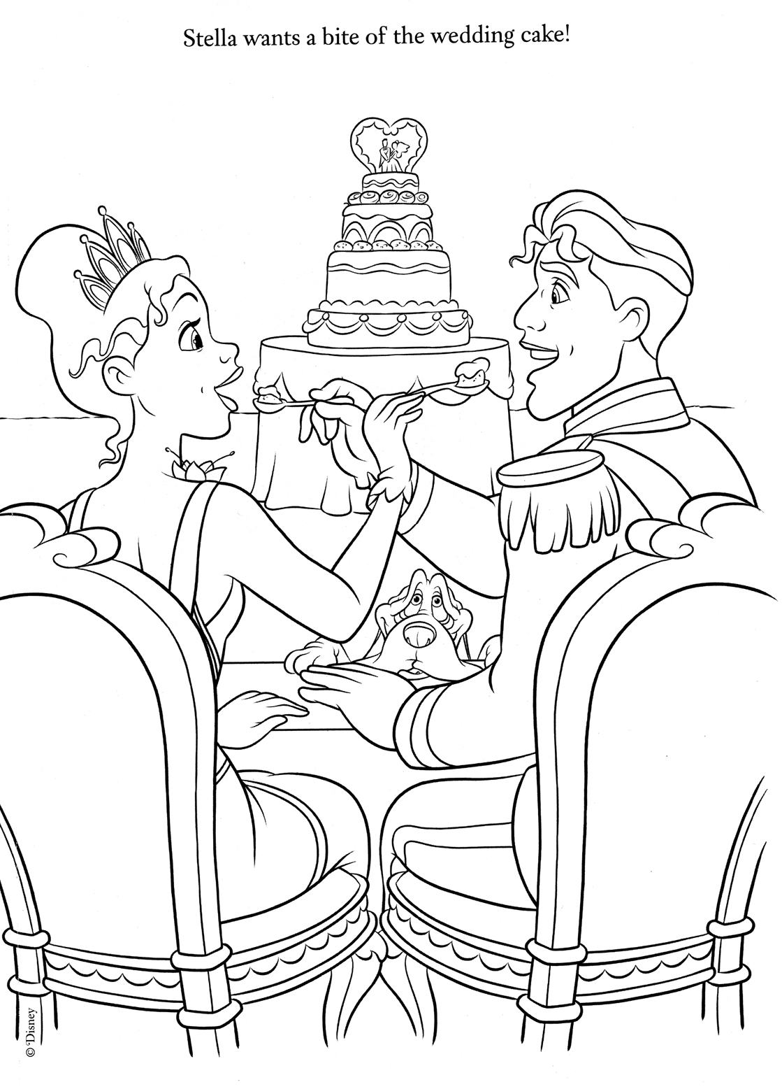 1119x1557 Disney Wedding Coloring Pages Download