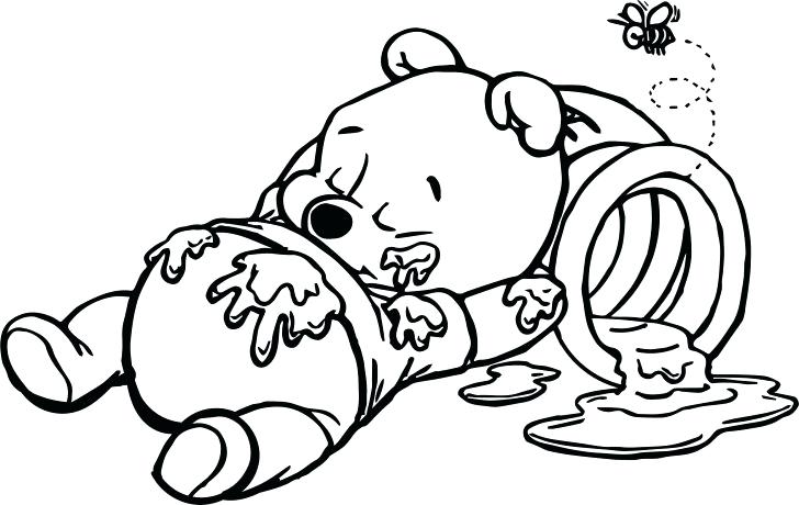 728x460 Winnie Pooh Coloring Pages Friends Piglet And Piglet Is Flying
