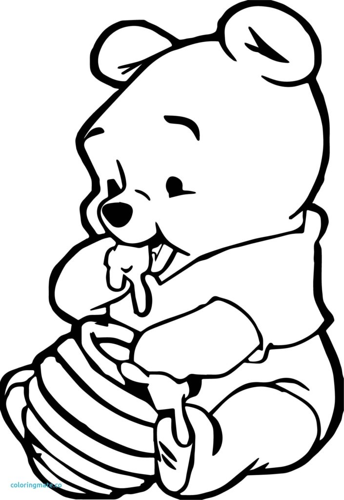 705x1024 Baby Winnie The Pooh Coloring Pages Get Bubbles
