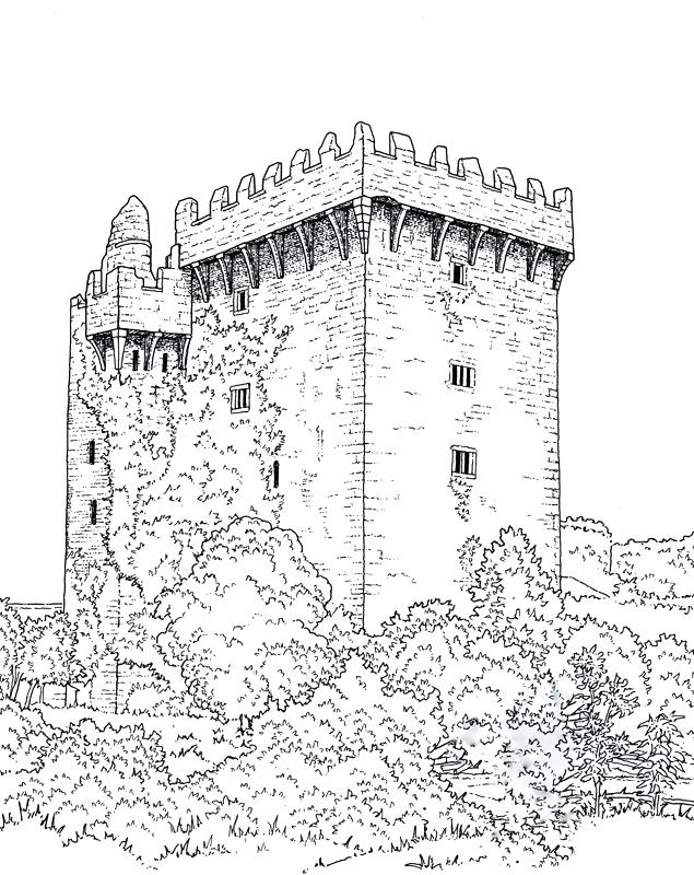 635x800 Castle Coloring Pages Castle Coloring Pages Disney World Castle