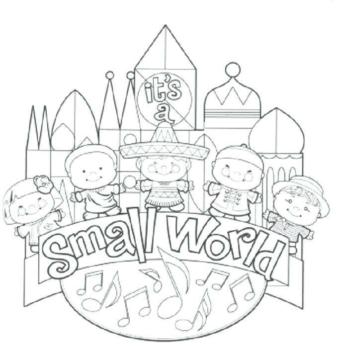 680x720 Disney World Coloring Pages World Coloring Pages Walt Disney World