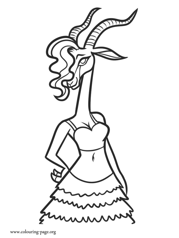 700x930 Zootopia Coloring Pages