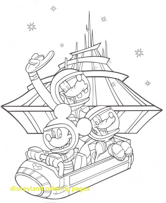 653x800 Disneyland Rides Coloring Pages