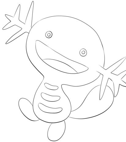 412x466 Ditto Pokemon Coloring Page