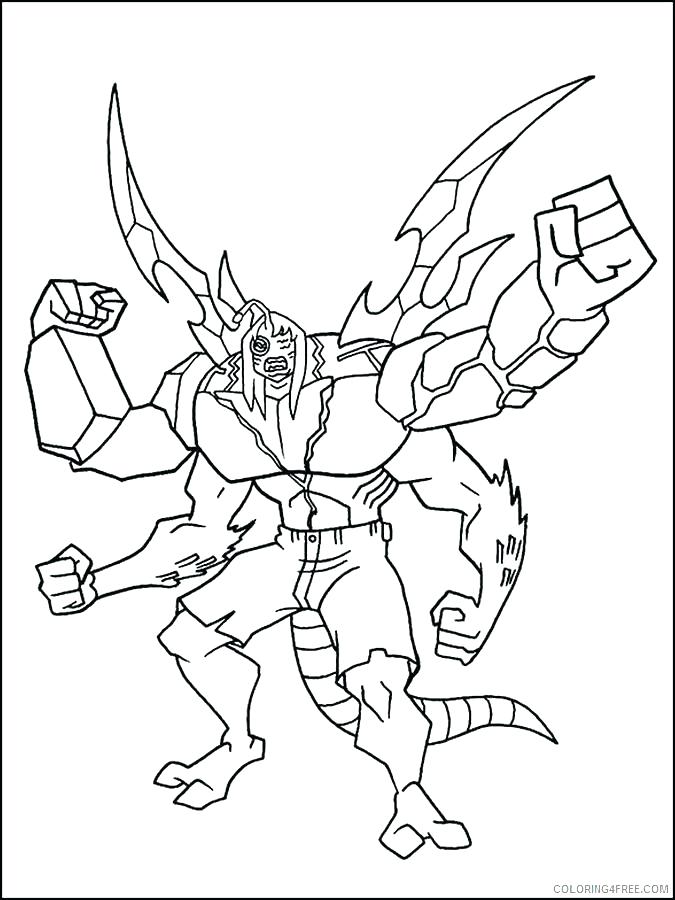 675x900 Ben 10 Coloring Pages