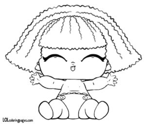 300x256 Lil Diva Coloring Page Lol Surprise Doll Coloring Pages