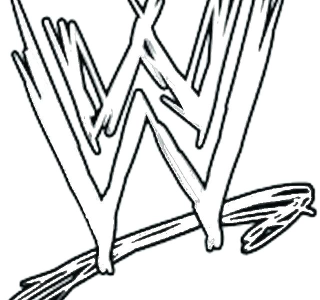 640x600 Coloring Pages Wwe Cliptext.co