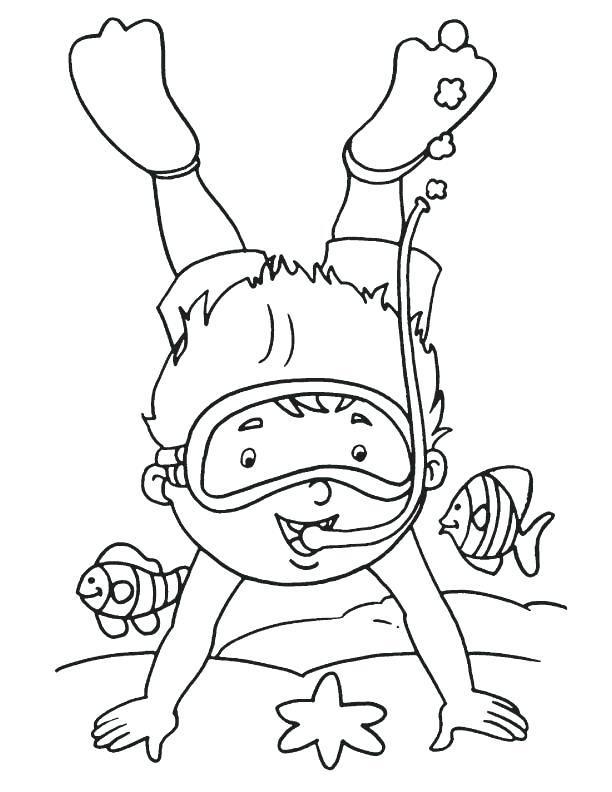 612x792 Scuba Diver Coloring Page Coloring Pages Of Coral Reefs Coral Reef