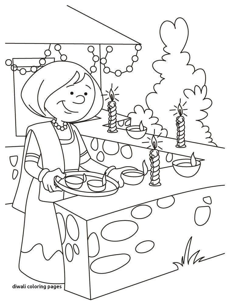 756x990 Diwali Coloring Pages